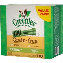 Greenies Grain Free Teenie Dental Dog Treat - 130 count