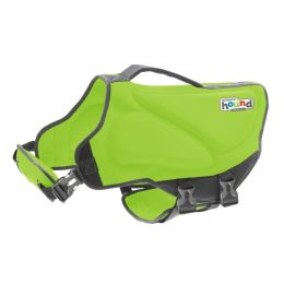 Outward Hound Dawson Swim Green Dog Life Jacket - X-Large girth 33-44"