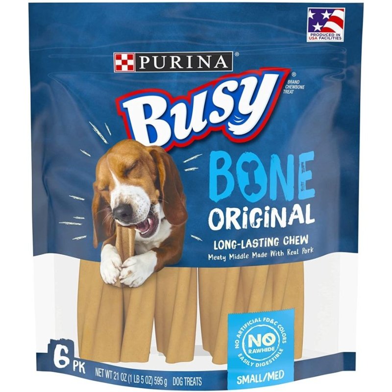 Purina Busy Bone Real Meat Dog Treats Original - 21 oz Purina Busy Bone Real Meat Dog Treats Original - 21 oz