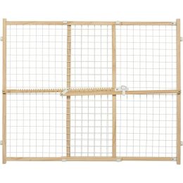 MidWest Wire Mesh Wood Presuure Mount Pet Safety Gate - 32" tall - 1 count