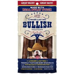 Loving Pets Long Lasting Bullish Sticks for Dogs 6 Inch Long - 5 count