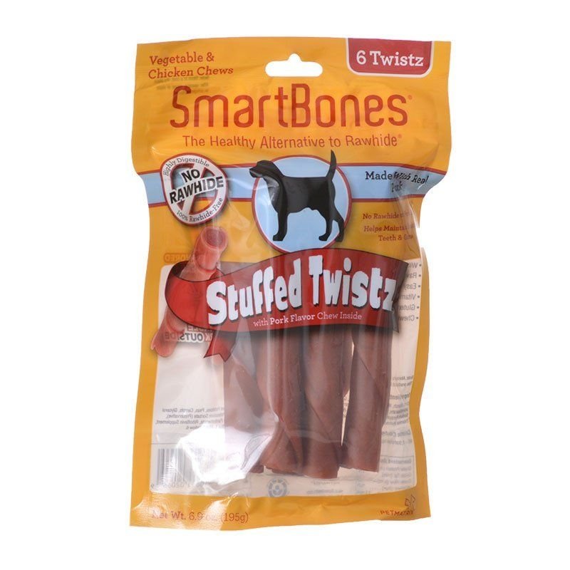 SmartBones Stuffed Twistz with Real Pork - 6 Pack - (6.9 oz) SmartBones Stuffed Twistz with Real Pork - 6 Pack - (6.9 oz)