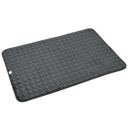 Double-sided Thermal Dog Bed Matching (Option: Dark Gray-S)