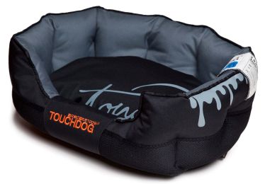 Touchdog Performance-Max Sporty Comfort Cushioned Dog Bed (size: large)