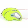 Retractable Pet Leash Automatic with Nylon Ribbon Cord Soft Hand Grip Extendable Traction Rope Break & Lock System